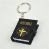 Black Mini Paper Bible Book Keyring