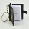 Black Mini Paper Bible Book Keyring