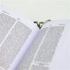 Black Mini Paper Bible Book Keyring