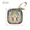 Metal Zipper Pouch for Rosary, Mixed Colors and Designs