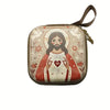 Metal Zipper Pouch for Rosary, Mixed Colors and Designs