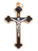METAL CRUCIFIX ENAMEL 45mm VARIOUS COLOURS