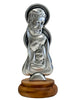 MINI METAL STATUES WITH WOOD BASE
