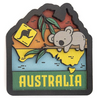 Australia Scene 3 Layer Timber Magnet
