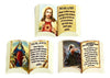 The Bible Book Shape Ceramic Magnet with Images of Jesus, 6x8cm