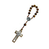 St Benedict Wooden Rosary Ring