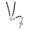 Catholic ROSARY – ST BENEDICT 6mm Dark Brown boxed