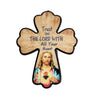 Ceramic Stand with Image of The Sacred Heart of Jesus, 10x12cm