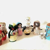 Nativity set amigurumi crochet dolls - 11 pieces