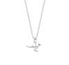 Sterling silver kangaroo necklace