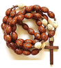 Rosary brown wooden Beads