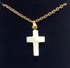 Mother of Pearl Cross necklace