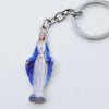 Miraculous Mary little Statue Silver Key Ring