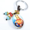Sacred Heart of Jesus Mary Keyring