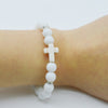 Acrylic Cross Beads Bracelet