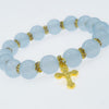 Pink or Light blue Beads Bracelet