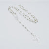 Catholic ROSARY – LIGHT SILVER ROSARY