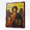 St Michael Wooden Plaque - 17CM