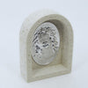Poly Plaque with Silver Jesus Christ Icon