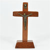 SMALL DARK BROWN WOODEN CRUCIFIXES