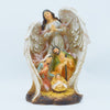 BIG HOLY FAMILY NATIVITY IN ANGEL WINGS