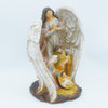 BIG HOLY FAMILY NATIVITY IN ANGEL WINGS