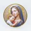 Round Mother & Child Plaque Stand with Stand