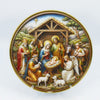 Round Nativity Plaque Stand with Stand