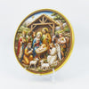 Round Nativity Plaque Stand with Stand