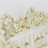 WHITE POLYRESIN LAST SUPPER BIG STATUE 20HCM