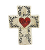 Inspirational Cross Plaque