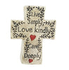 Inspirational Cross Plaque
