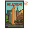 Melbourne's 1940 Travel Suburban Icon postcard