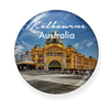 Flinders Street Station Melbourne Tin Magnet Bottle Opener