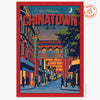 Melbourne's Chinatown Suburban Icon Postcard