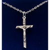 Necklace Crucifix Gold or Silver