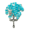 Catholic Rosary - CRYSTAL BLUE