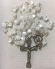 Catholic Rosary - WHITE MOTHER OF PEARL