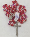 ROSARY – CRYSTAL RUBY RED