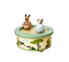 Wooden Kangaroo & Koala Music Box