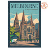 St Paul’s Cathedral Melbourne Suburban Icon Postcard