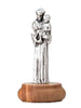 MINI METAL STATUES WITH WOOD BASE