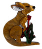 Iris Brown Kangaroo Brooch