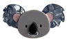 Iris Grey Koala Brooch