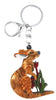 Iris Brown Kangaroo Keyring
