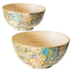 Eggshell Spun Bamboo Bowls - set of 2