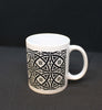 SPC Black & White Tile Coffee Mug