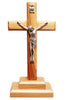 Large plain standing crucifix
