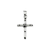 Sterling silver cross pendant