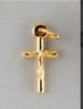 CRUCIFIX SMALL GOLD or SILVER